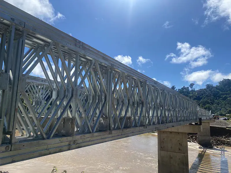 108 meter Bailey Bridge-prosjektet i Malaysia